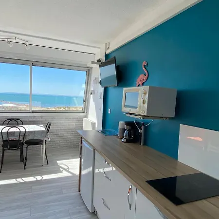 Studio Front De Mer Avec Vue Mer Panoramique ! Le Grau-du-Roi Exterior foto